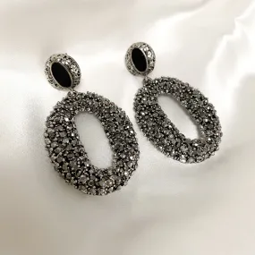 AMRESE Disc Statement Earrings