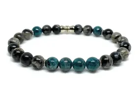 Apatite and Opal Llanite Bracelet