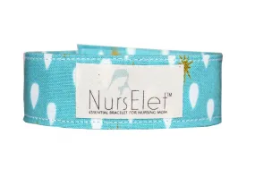 Baby Nursing Breastfeeding Band Bracelet Nurselet - Rain Drops