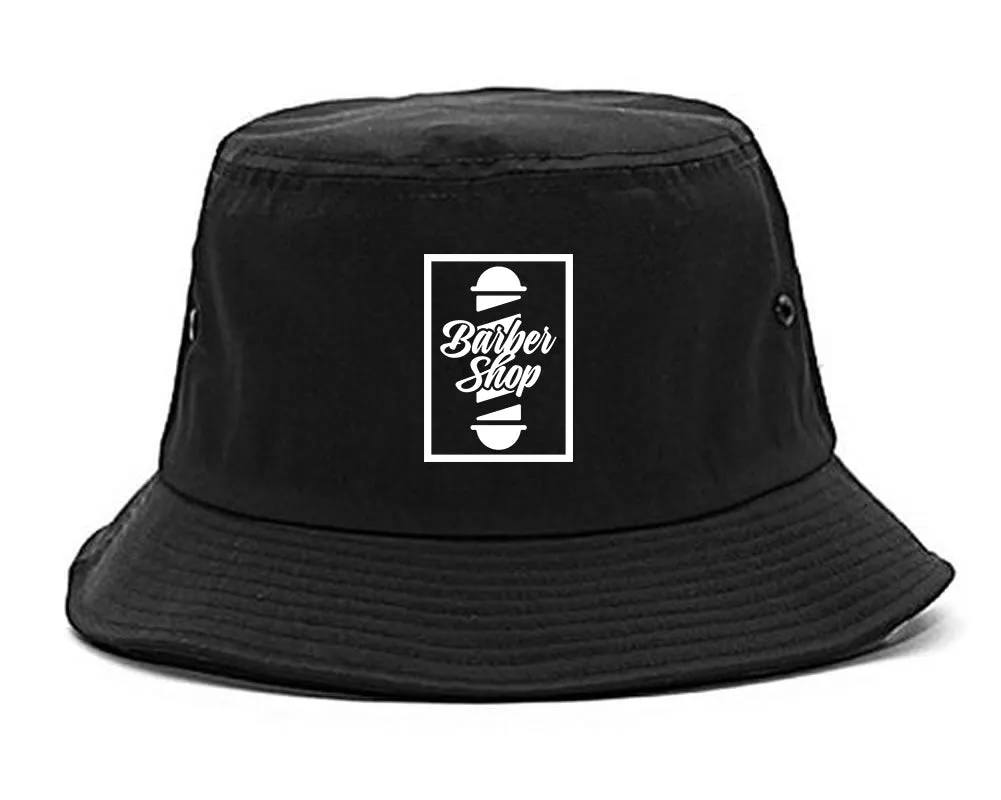 Barbershop Pole Chest Mens Bucket Hat