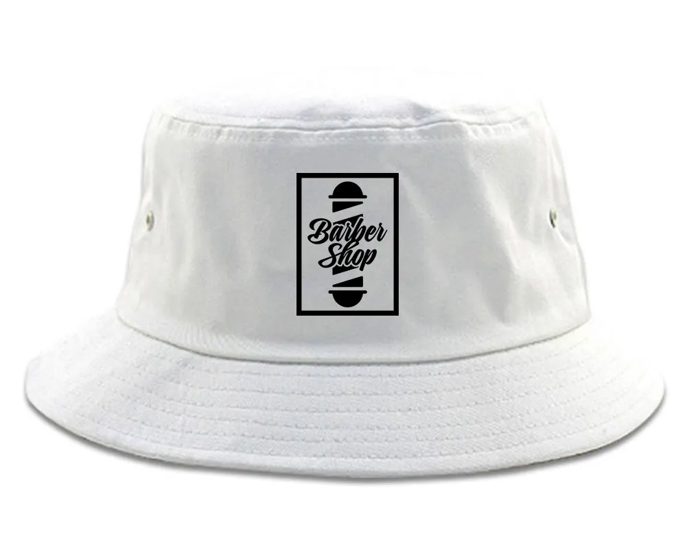 Barbershop Pole Chest Mens Bucket Hat