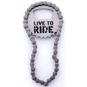 Bike Chain Bottle Opener