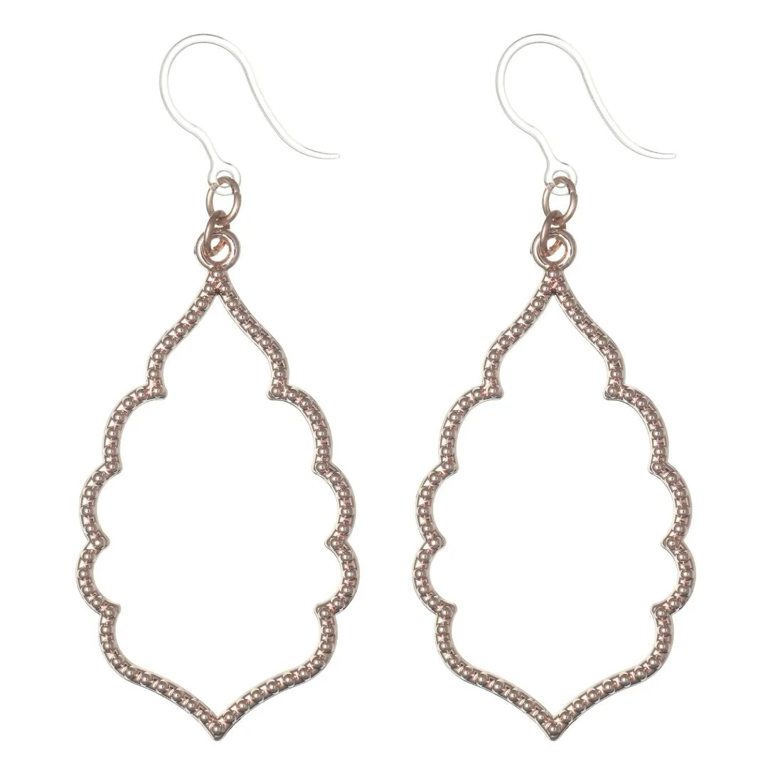 Bubble Chandelier Dangles Hypoallergenic Earrings for Sensitive Ears Made with Plastic Posts