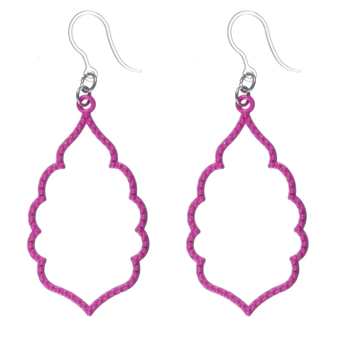 Bubble Chandelier Dangles Hypoallergenic Earrings for Sensitive Ears Made with Plastic Posts