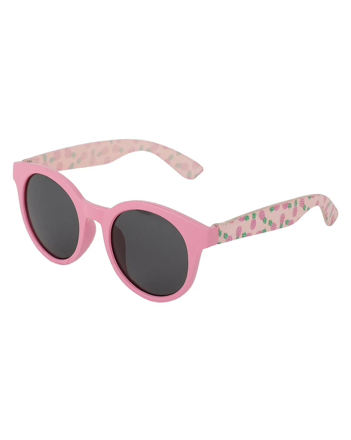 Carlton London Black Lens & Pink Cateye Sunglasses For Girl