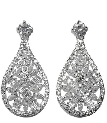 Charlene CZ  Statement Earring