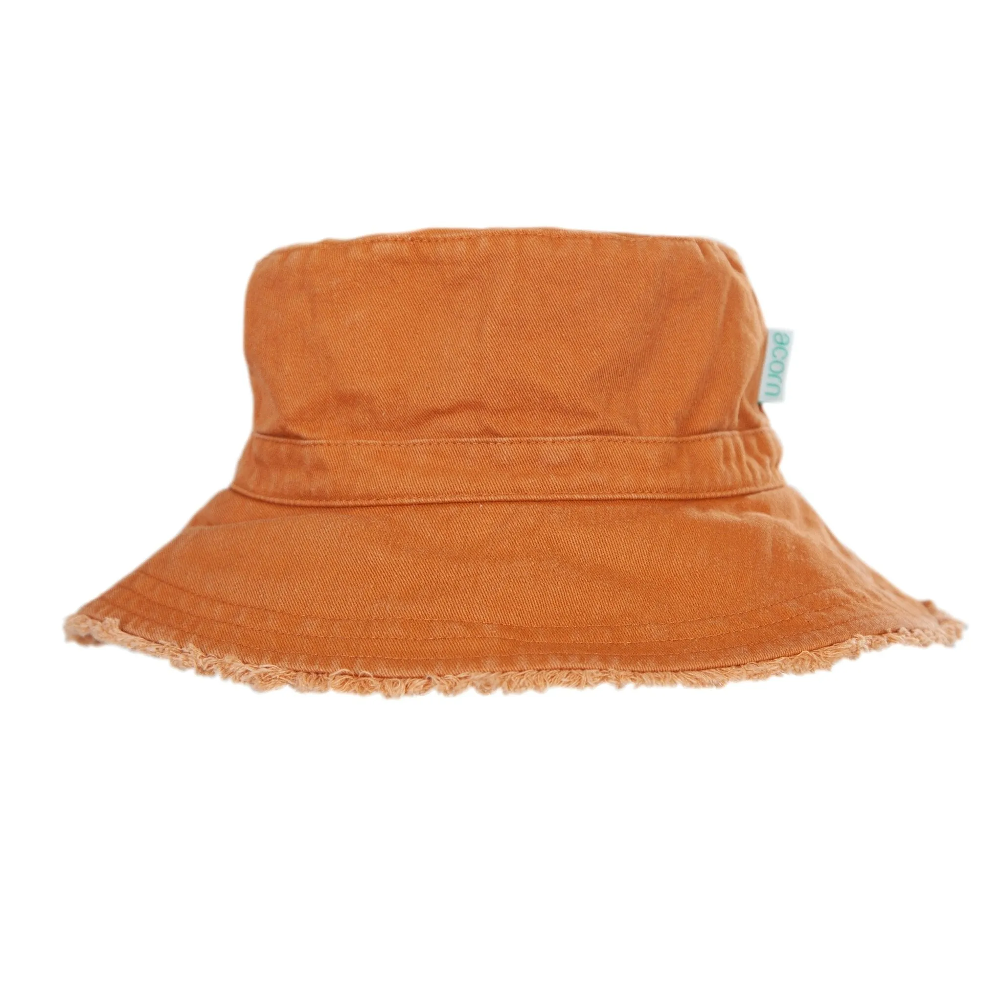 Chestnut Frayed Bucket Hat