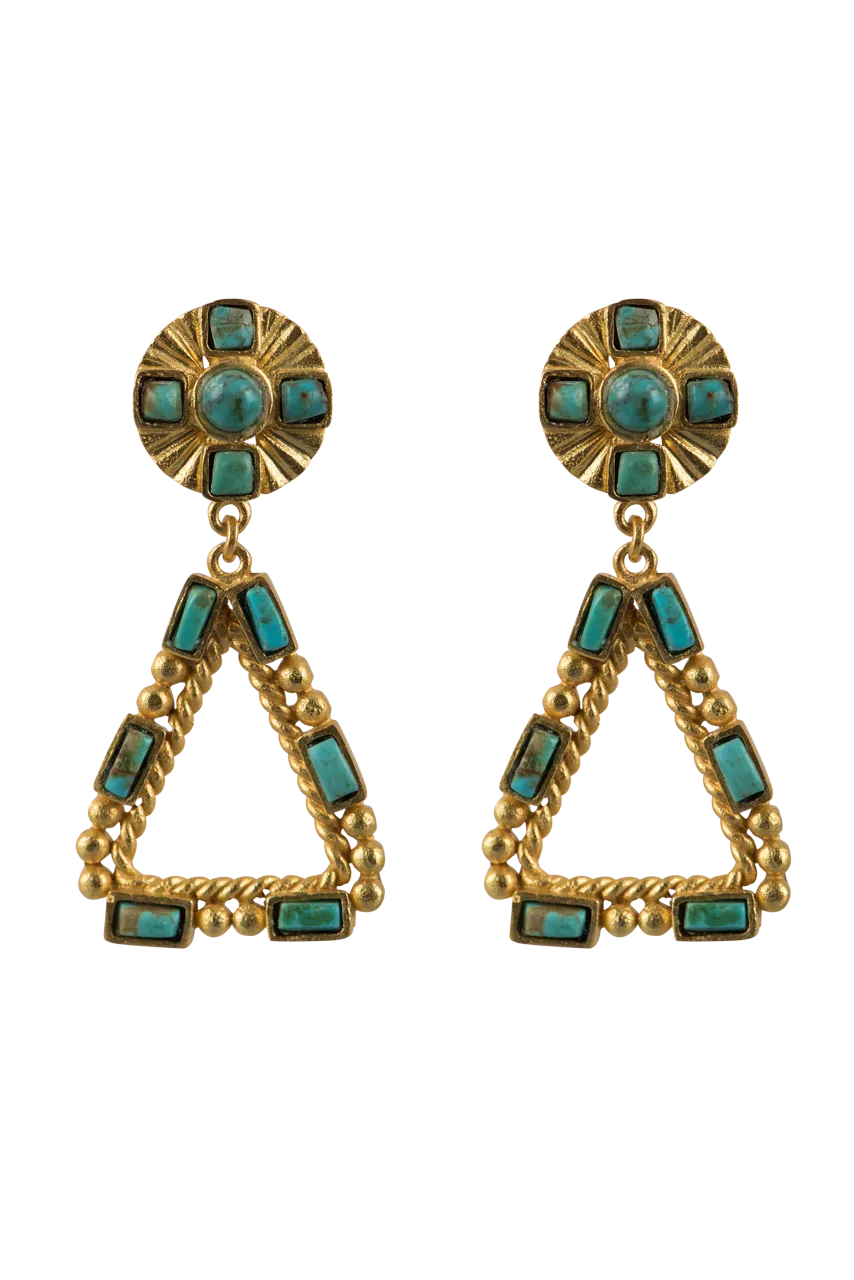 Christina Greene Southwestern Chandelier Earrings