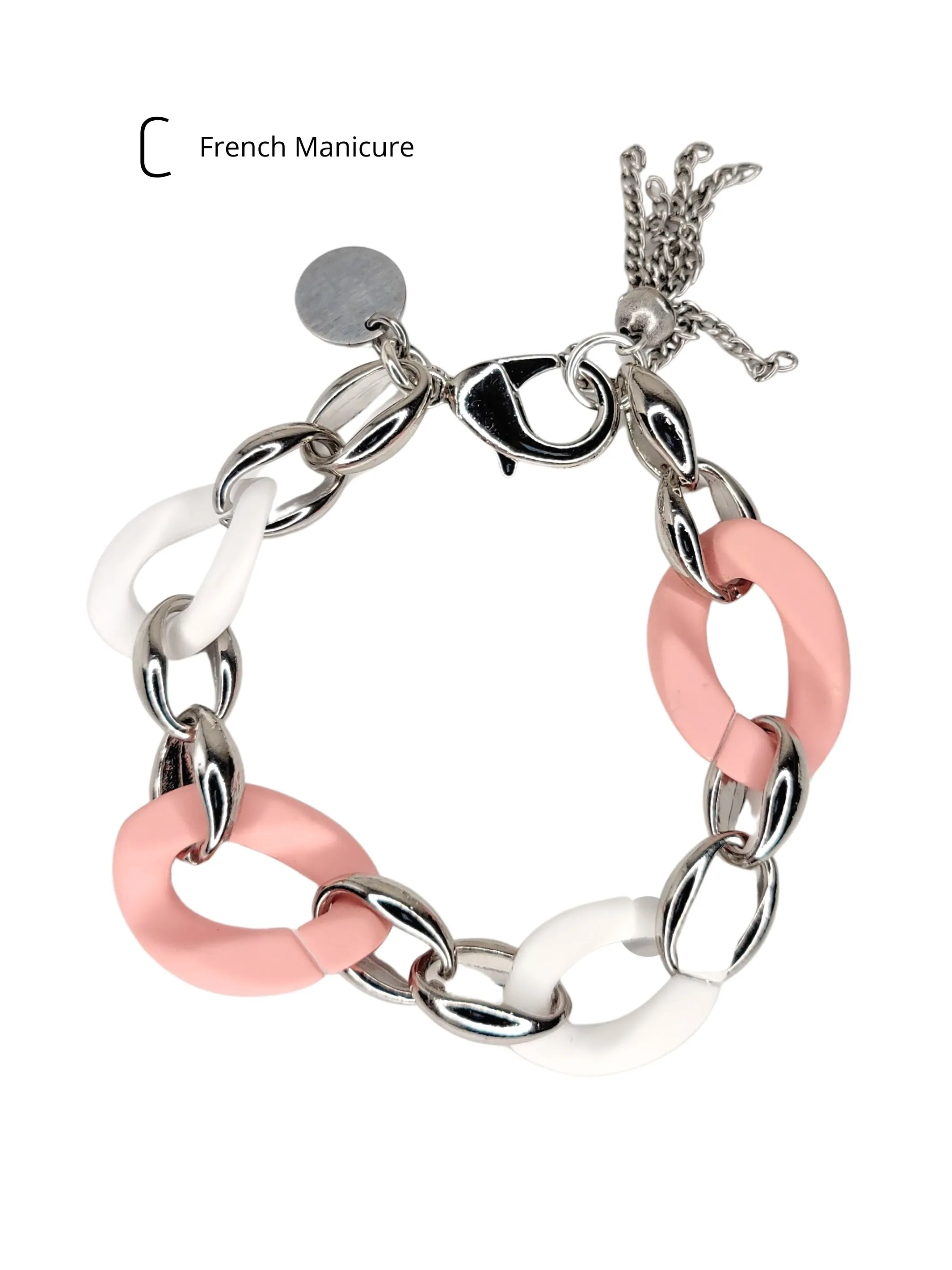 Chunky Link Acrylic Chain Bracelet