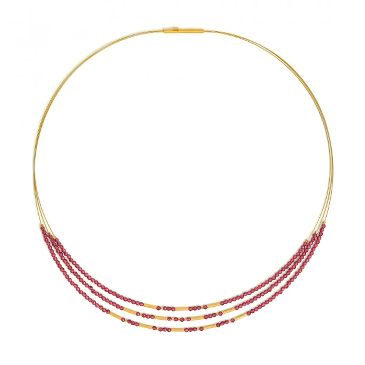 Clani Garnet Necklace - 85204776