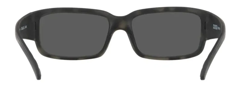 Costa Del Mar Mens Ocearch Caballito Tiger Shark Ocearch Frame - Gray Silver Mirror 580 Glass Lens - Polarized Sunglasses