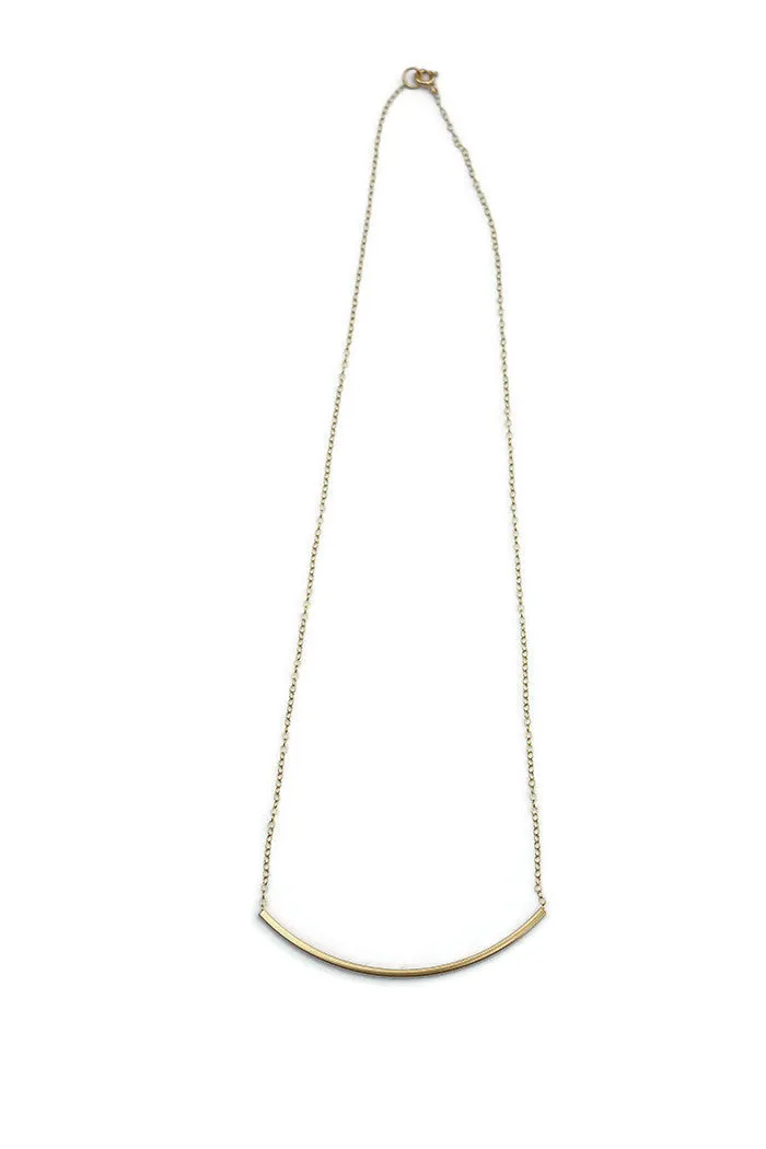 Curved Bar Necklace