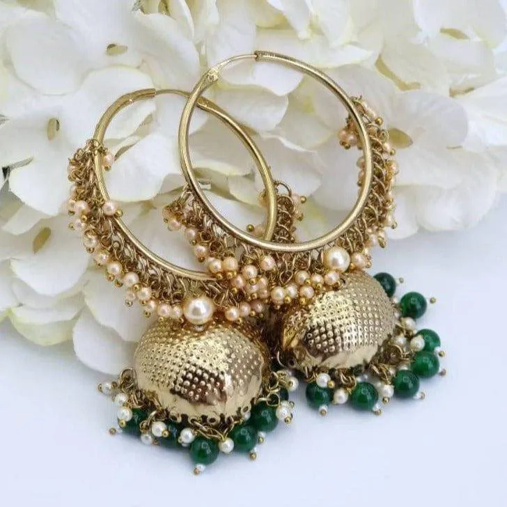 Dalia - Bali Jhumki Earrings