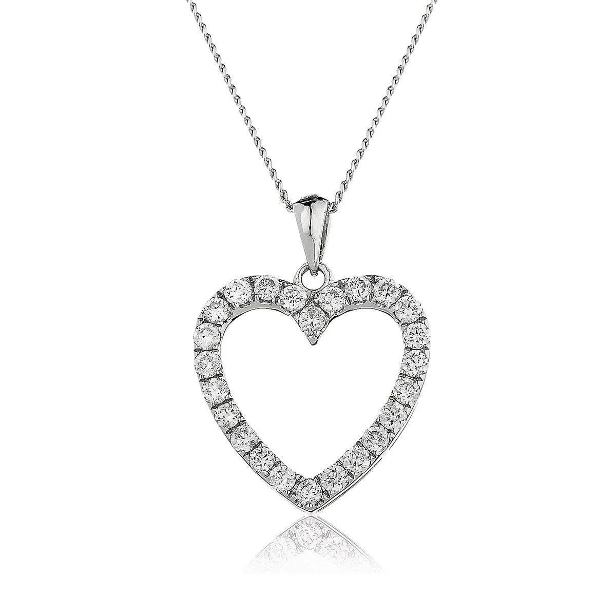 Diamond Heart Pendant