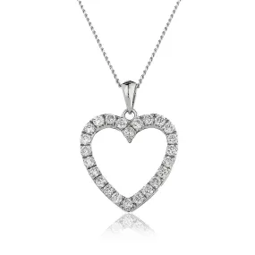 Diamond Heart Pendant