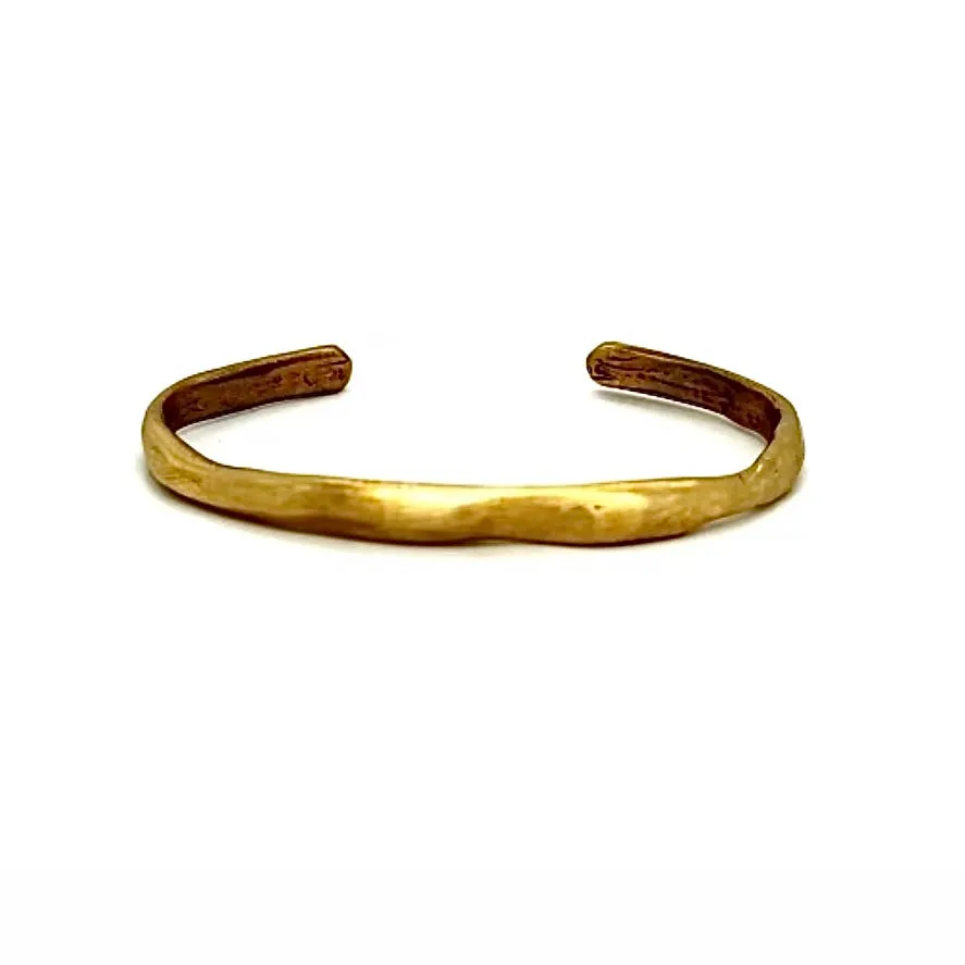 Divine Bronze Thin Cuff