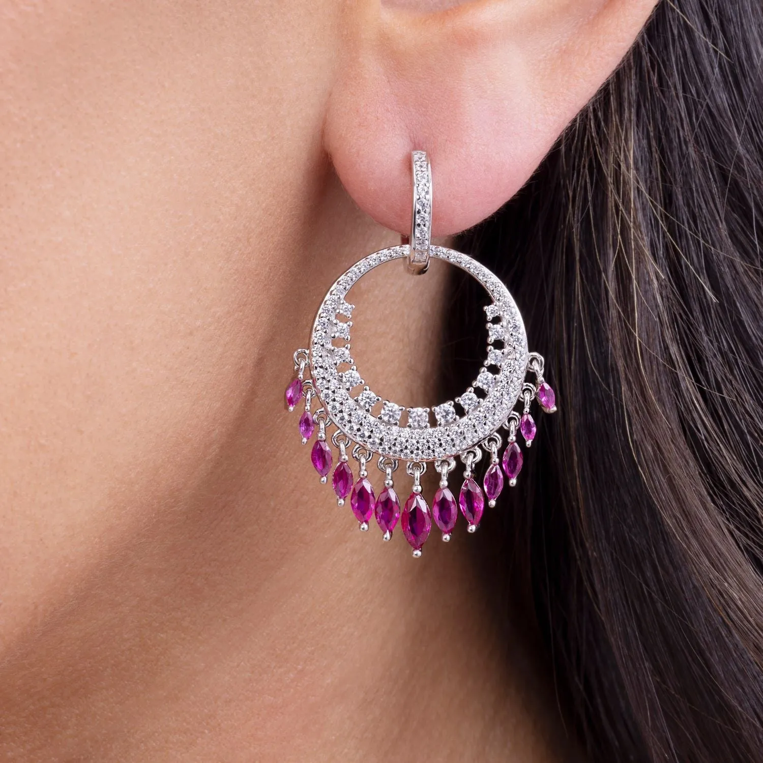 Dreamcatcher Hoop Earrings