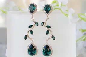 EMERALD  EARRINGS