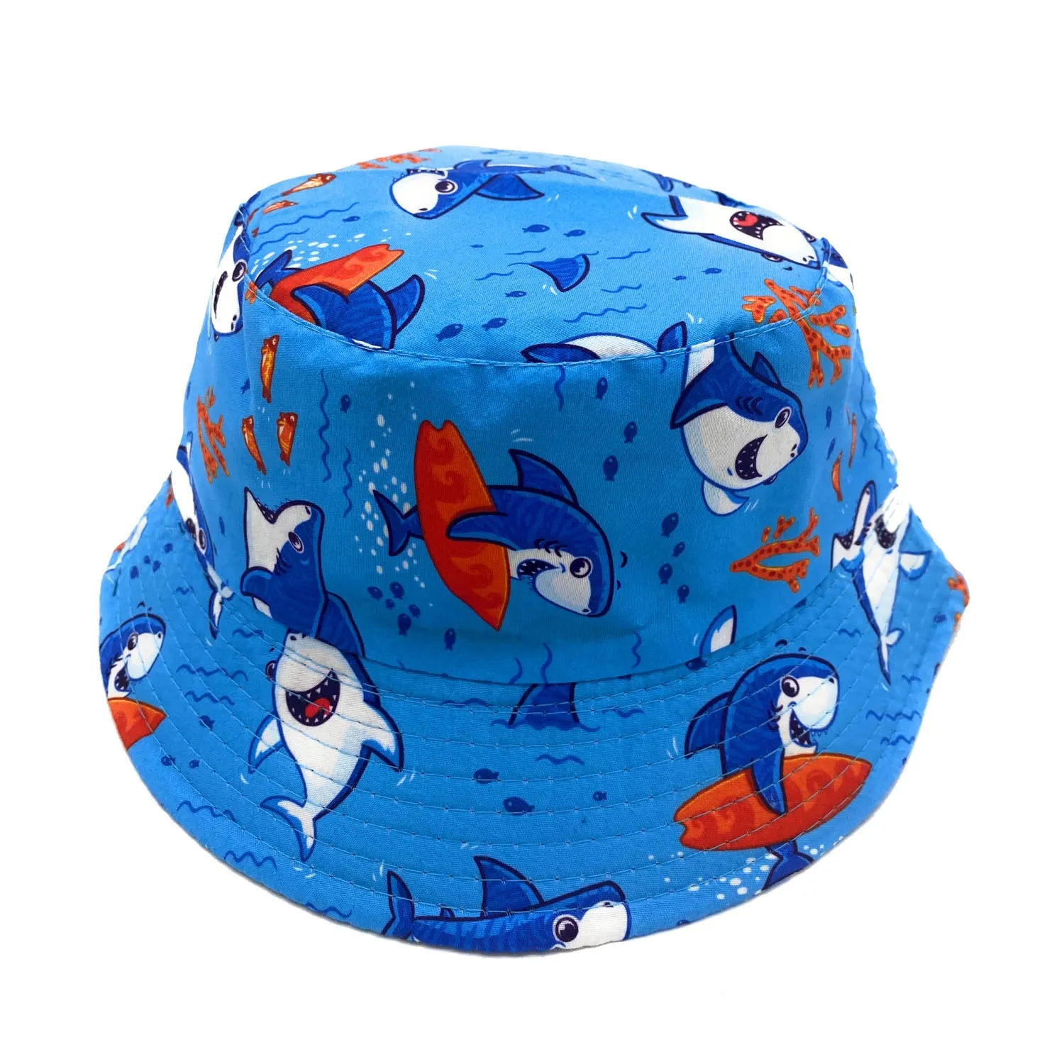 Empire Cove Kids Fun Prints Bucket Hat Fisherman Cap Girls Boys Summer Beach