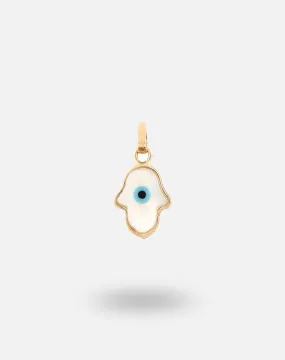 Evil Eye Charm Pendant - Hamsa Hand