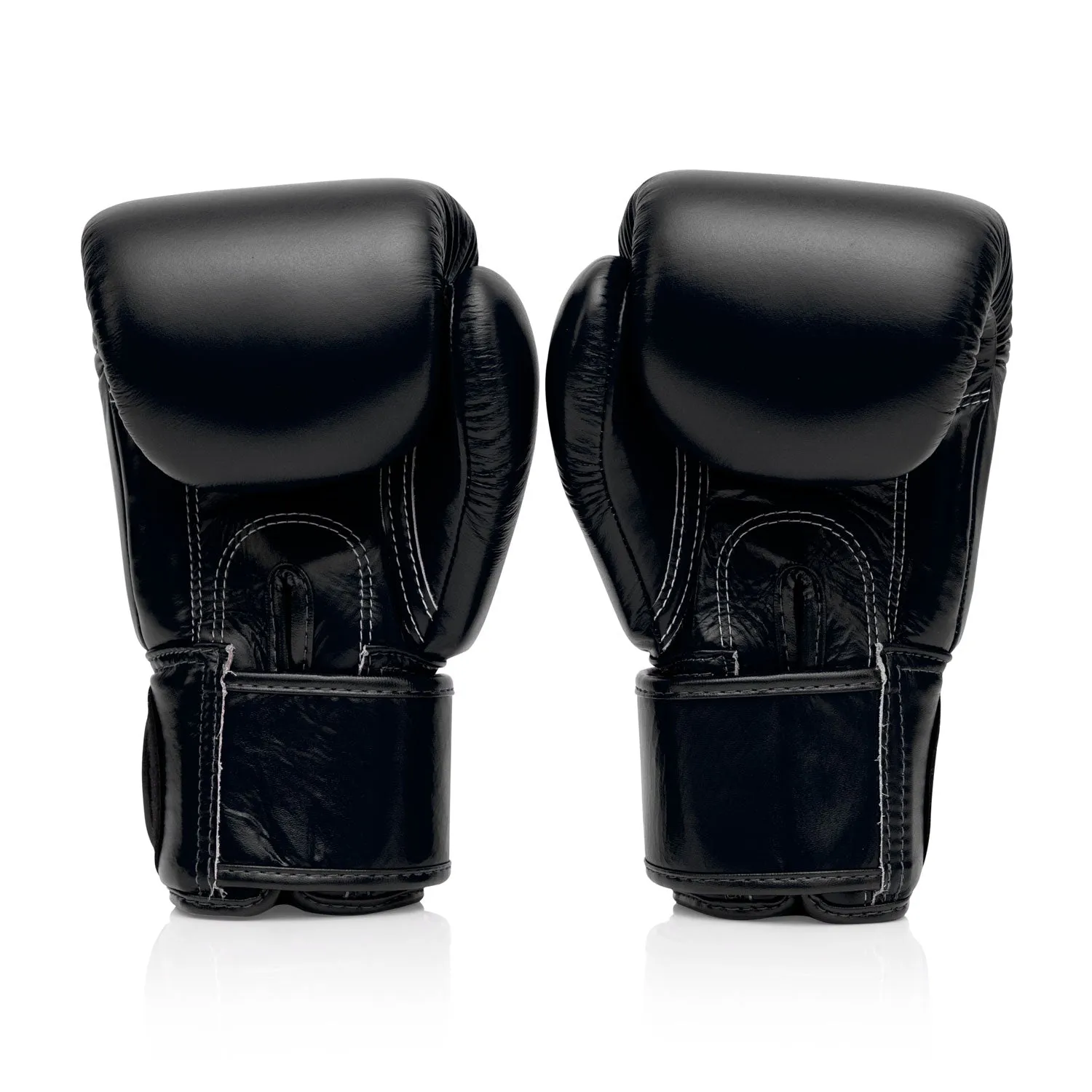 Fairtex BGV1 Boxing Gloves Leather Muay Thai Black