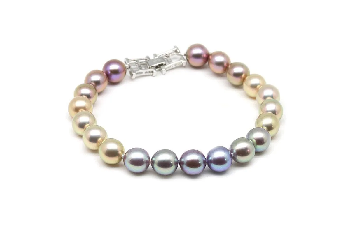 Freshwater Rainbow Heirloom Bracelet