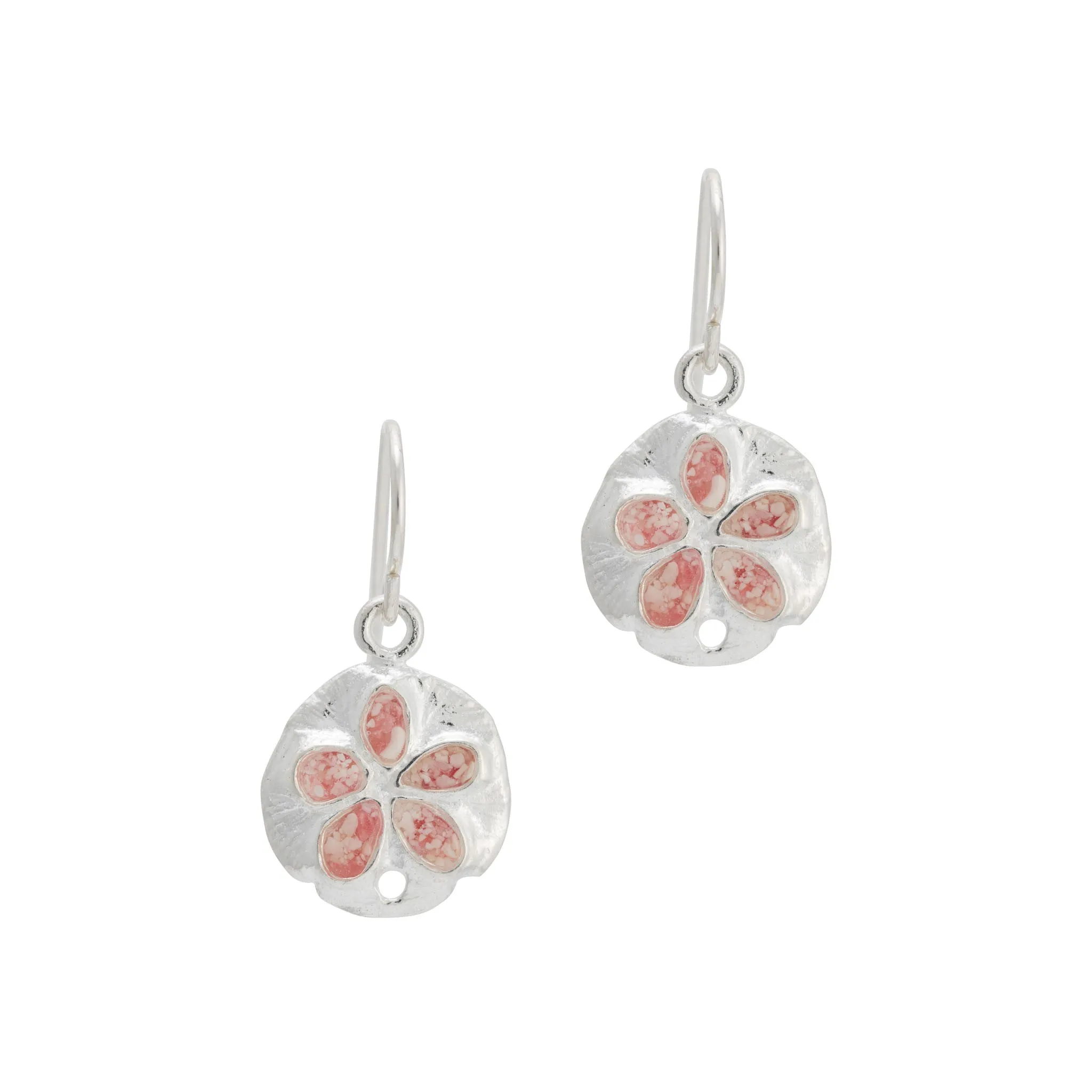 Friends ~ Sand Dollar (Small) Dangle Earrings