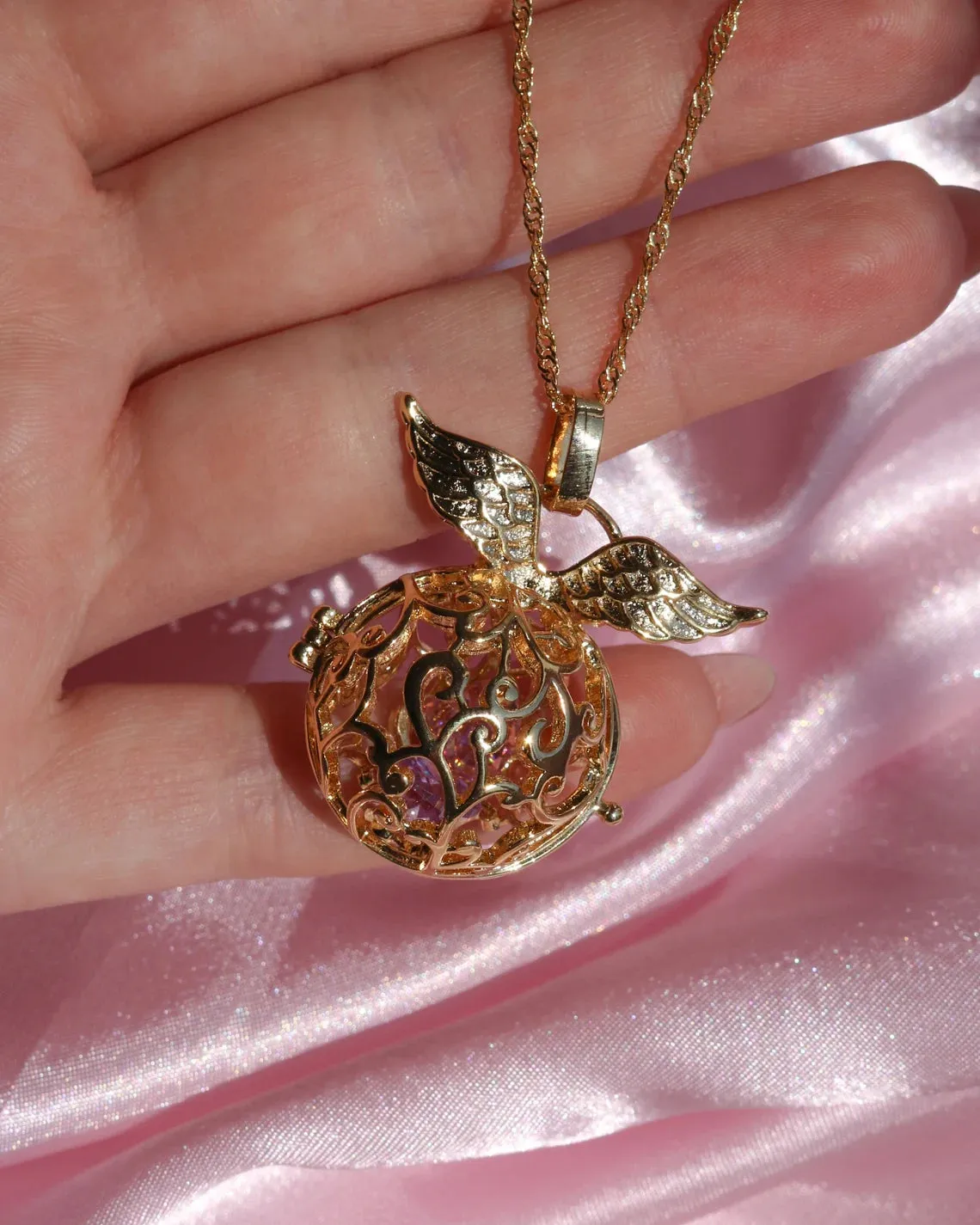 Fury Sphere Necklace, Secret Fairy Friendship Necklace