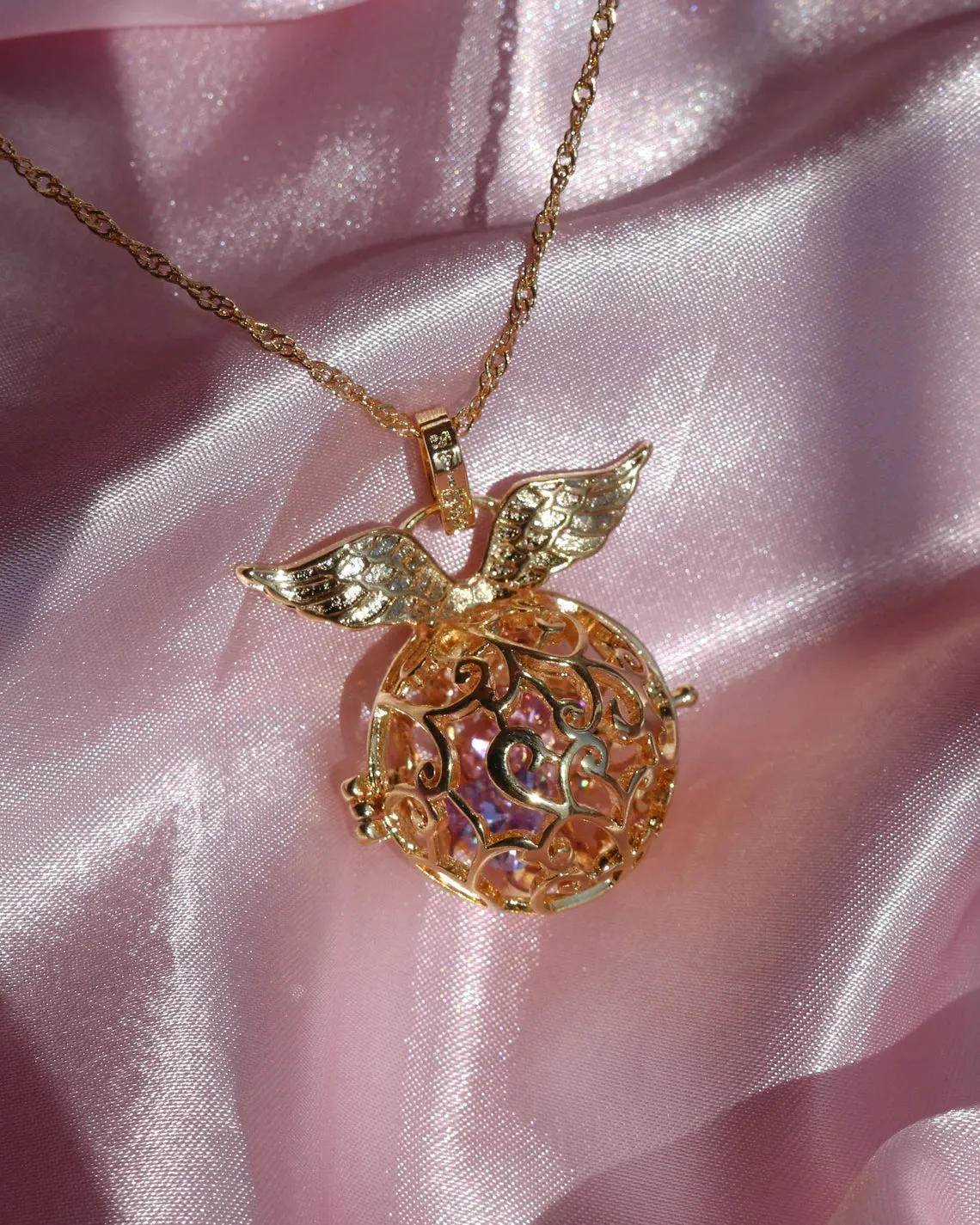 Fury Sphere Necklace, Secret Fairy Friendship Necklace