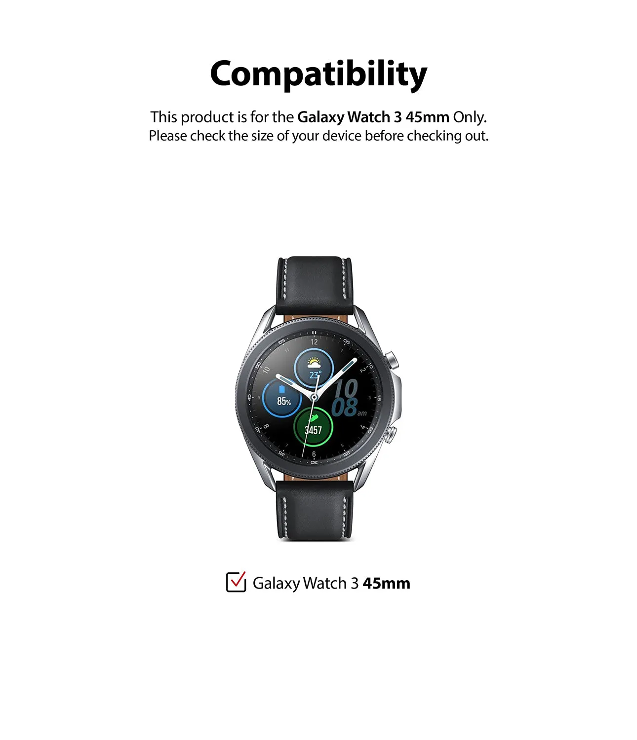 Galaxy Watch 3 45mm | Metal One Band - Silver