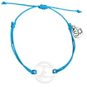 Girls Gymnastics Rope Bracelet - Pick Color