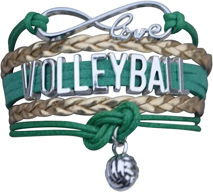 Girls Volleyball Bracelet-15 Team Colors