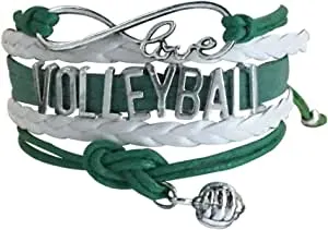 Girls Volleyball Bracelet-15 Team Colors