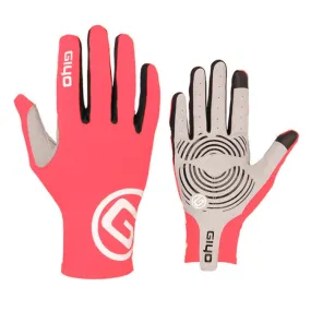 GIYO S-02 Bike Riding Long-finger Gloves, Size:M(Pink)