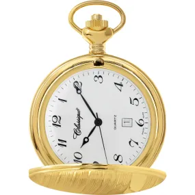 Gold Plated  Pocket Watch – Elegant Design with Classic Charm