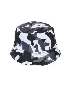 Grey Camo Bucket Hat