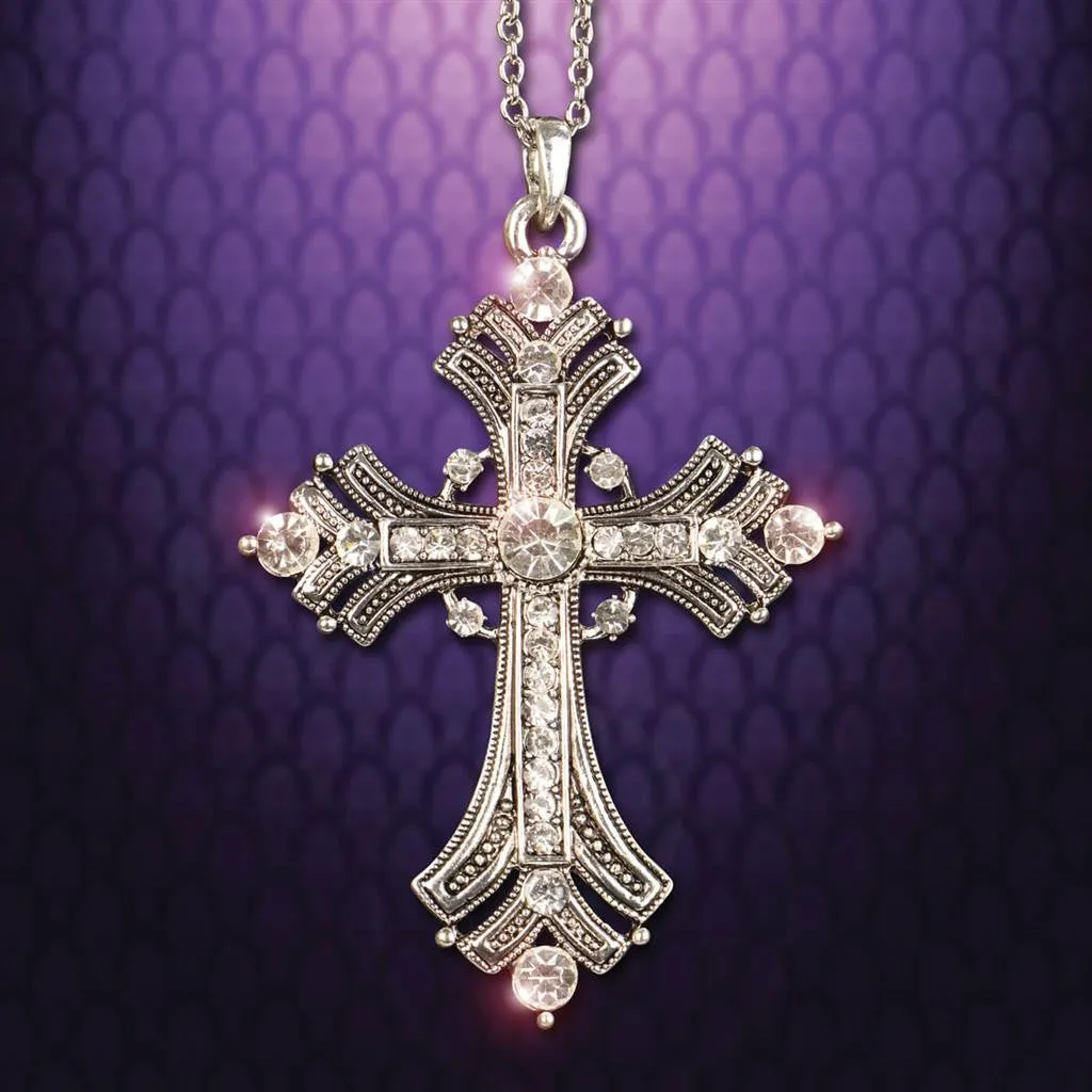 Guinevere Cross Necklace