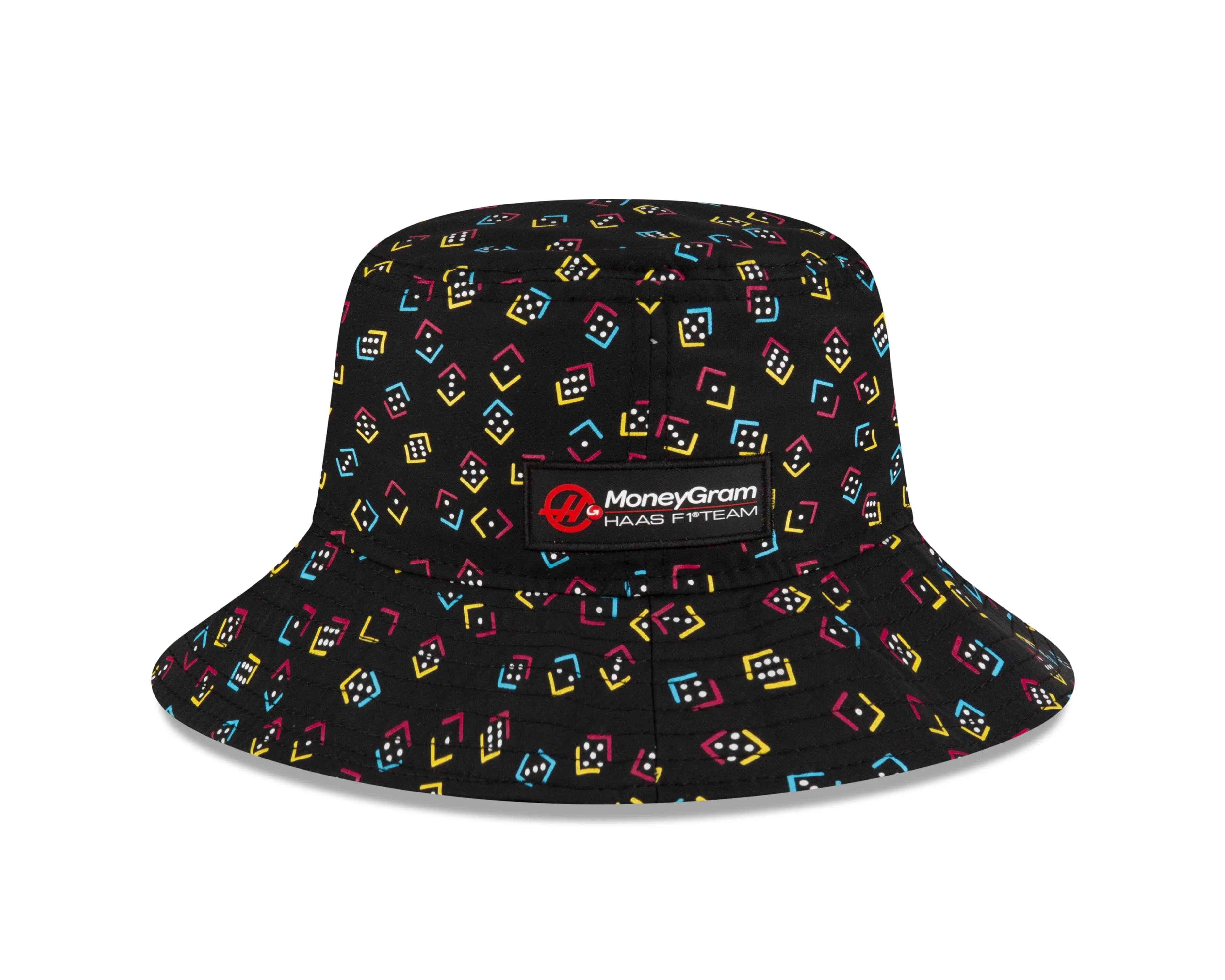 Haas Racing F1 Special Edition Vegas GP New Era Tapered Bucket Hat - Black