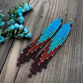 Handmade Long Boho Earrings