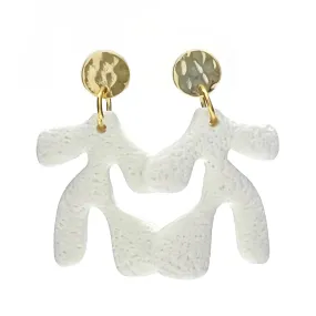 Ibiza Coral Drop Earring