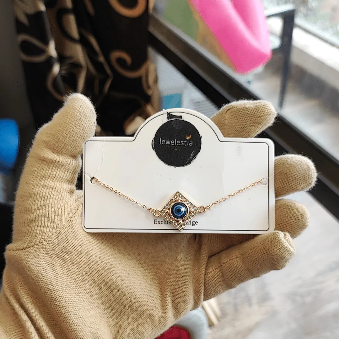 Jewelestia Evil Eye Charm Bracelet