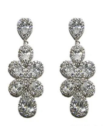 Jolie Floral Statement Earring