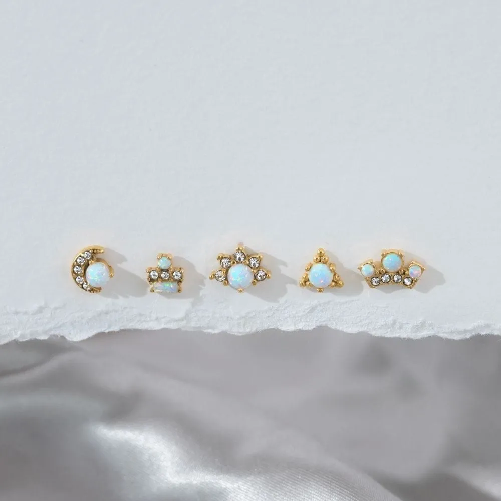 Jupiter Opal Stud Earrings