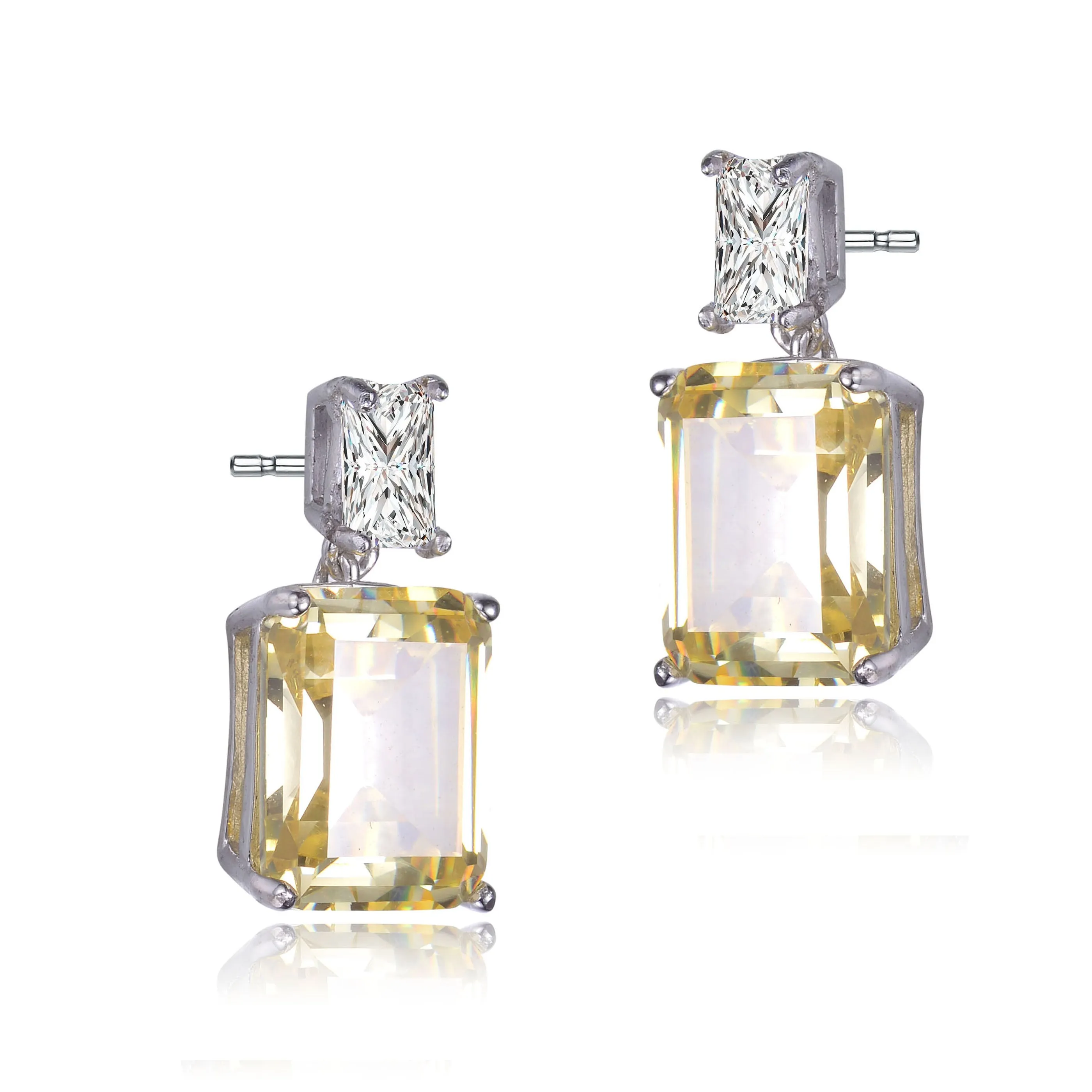 La Scène CZ Stud Earrings