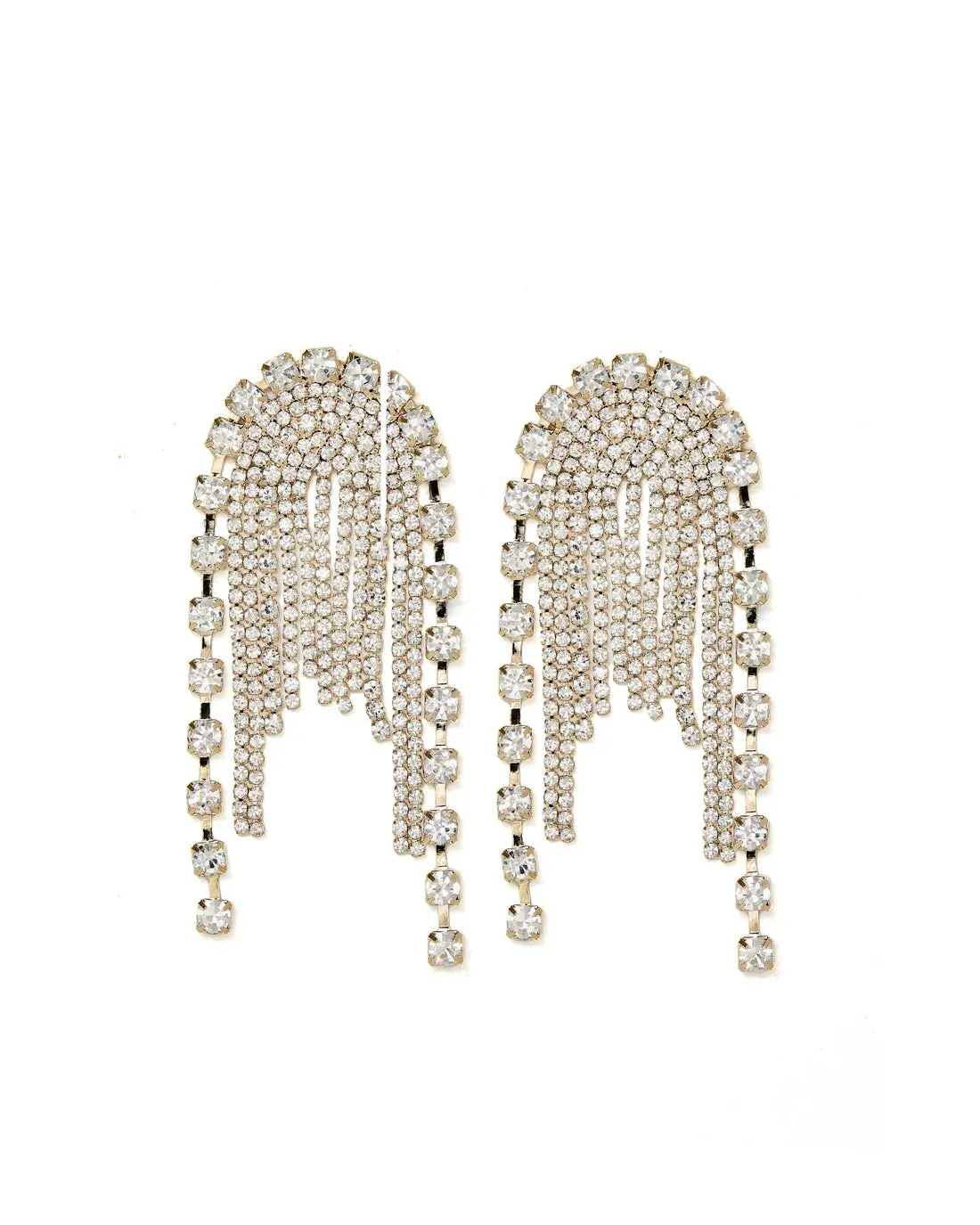 Linny Co | Alexis Chandelier Drop Earrings in Gold