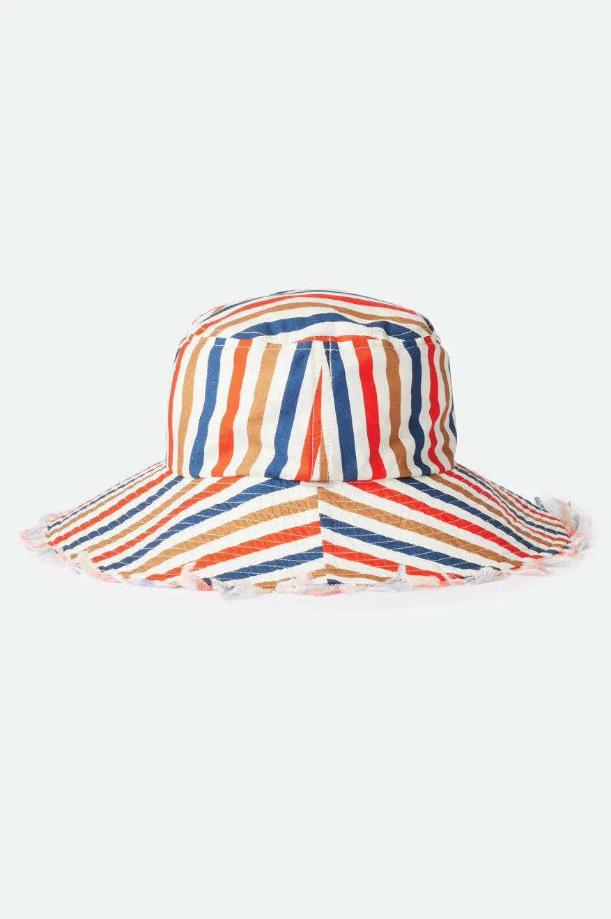 Lisbon Packable Bucket Hat - Multi Stripe