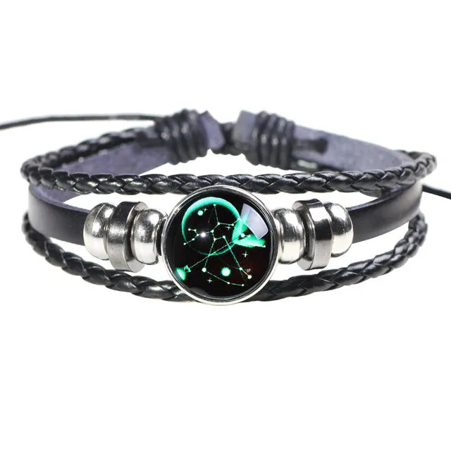 Luminous 12 Zodiac Sign Bracelet