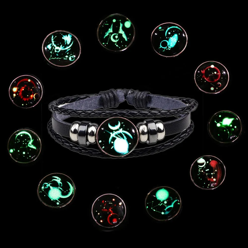 Luminous 12 Zodiac Sign Bracelet