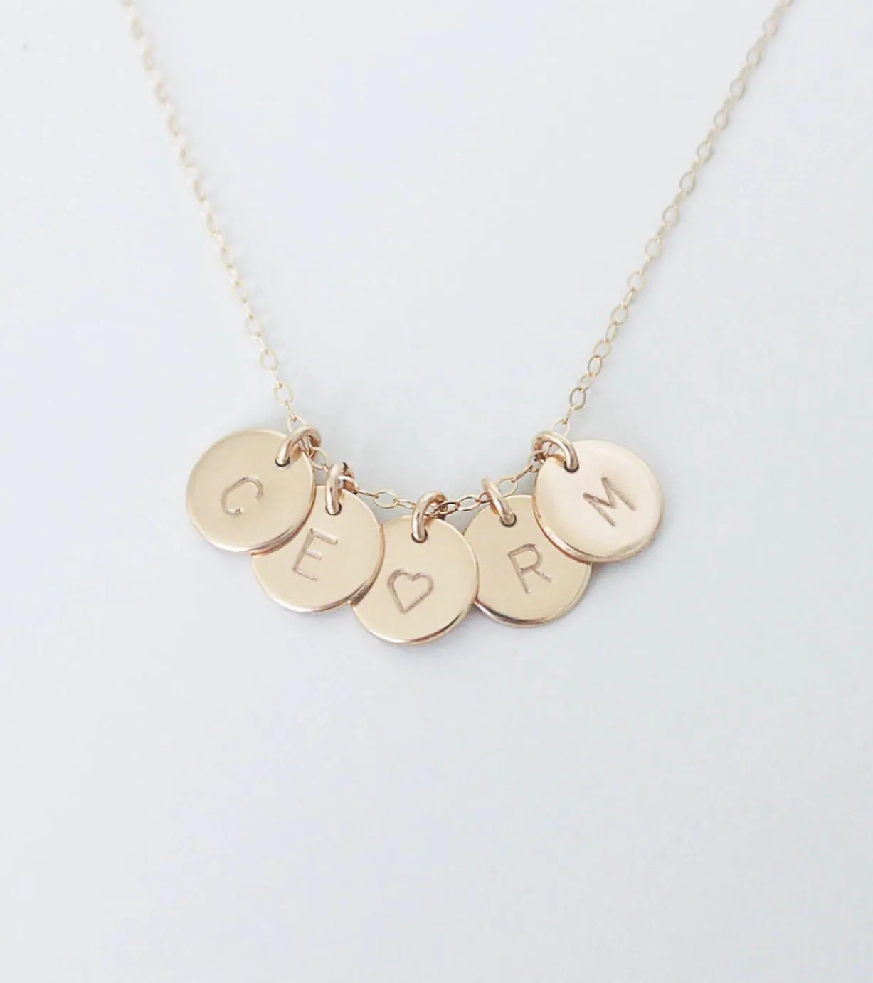 Luna Initial Necklace