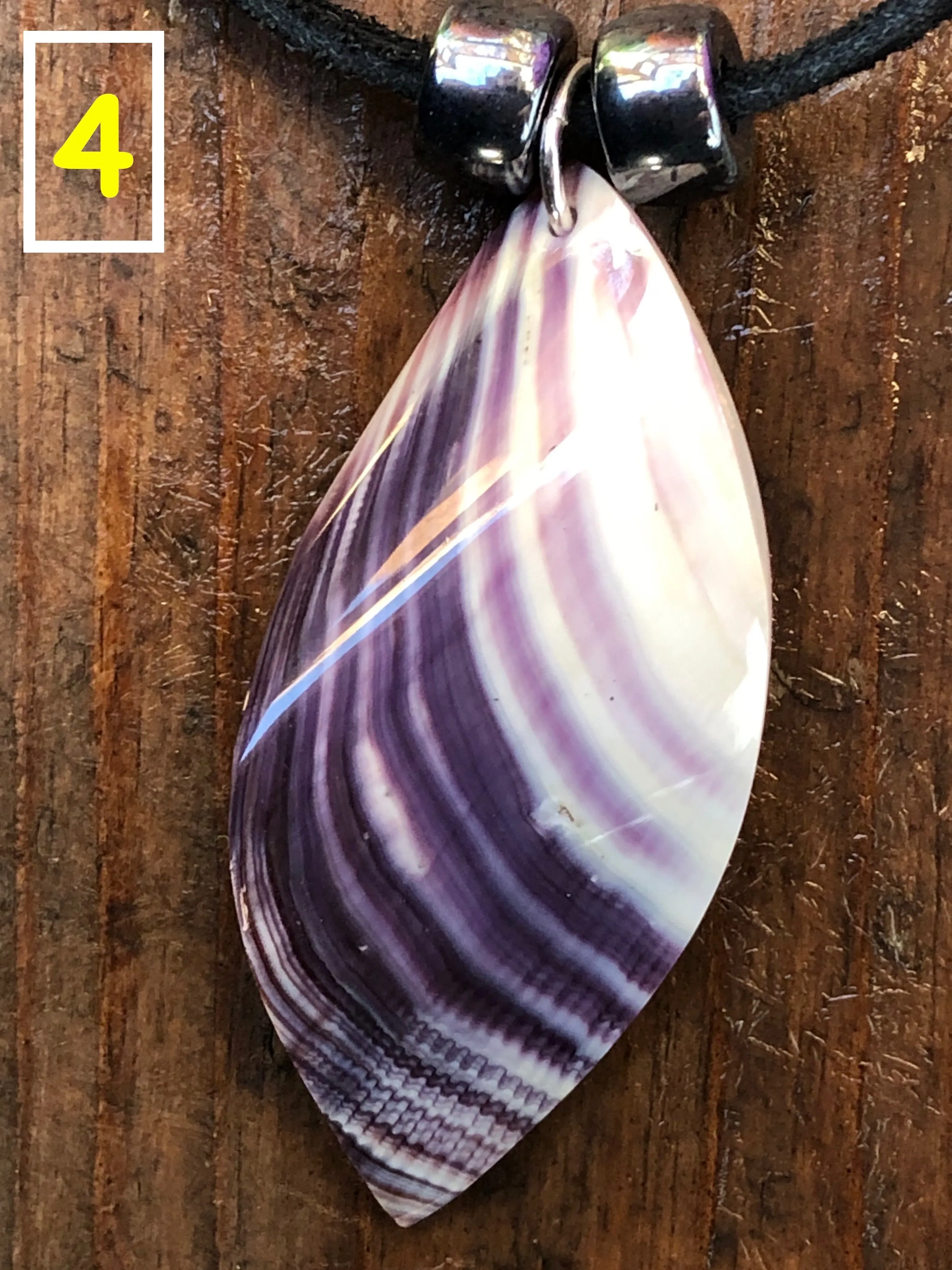 Magnificent Wampum Curved Necklaces